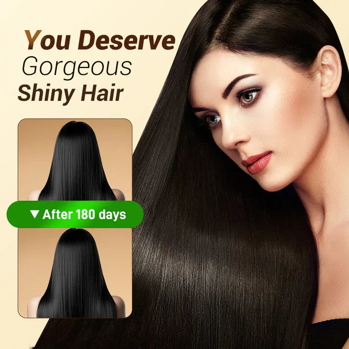 Pack of 3 😍 Natural Plant-Based Hair Color Dye Shampoo