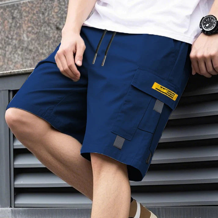 Pack of 4 Offer 😍 Men’s Premium-Capri Cargo Pants | Black, Grey, Blue & Green