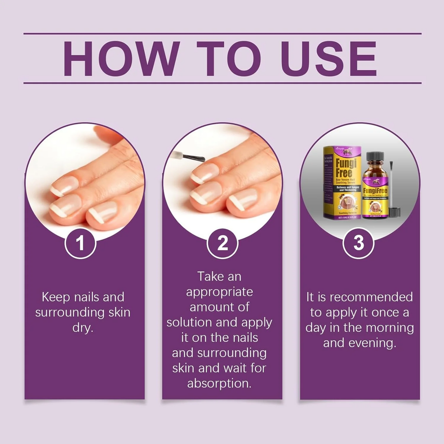 Bee Venom Nail Serum – Defeat Fungus, Restore Natural Shine