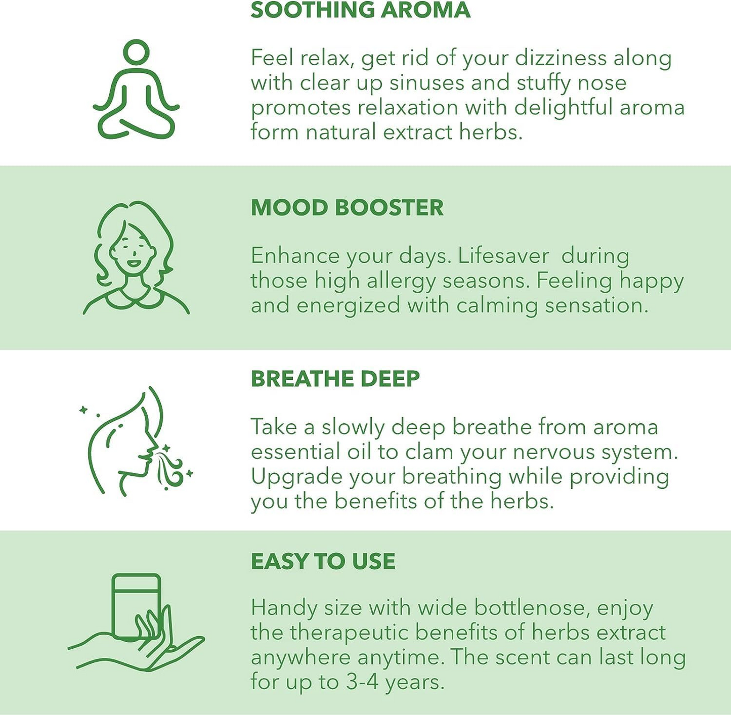 Hong Thai Traditional Herbal Inhaler 🌿🌬️ ( Buy 1 Get 1 FREE🔥🔥)