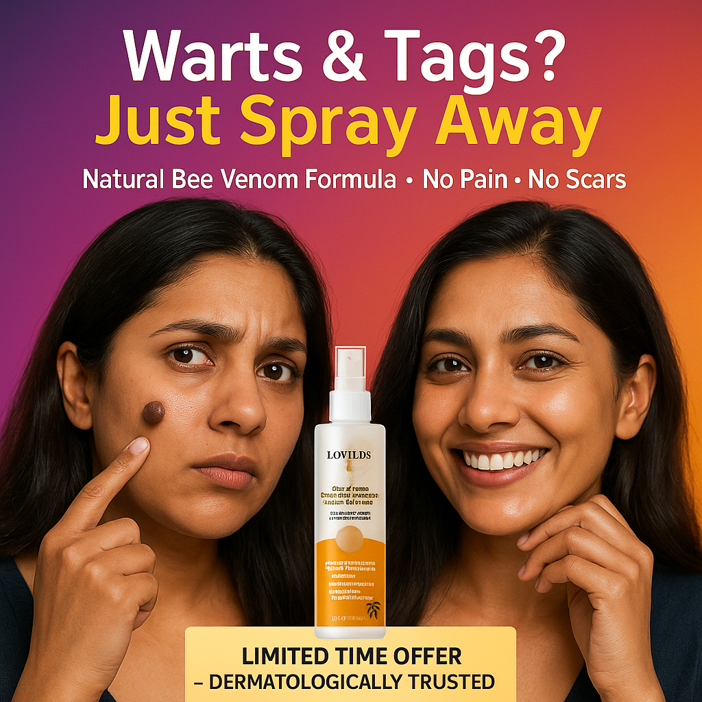 Wart & Skin Tags Remover Spray -  (Buy 1 Get 1 FREE🔥🔥)