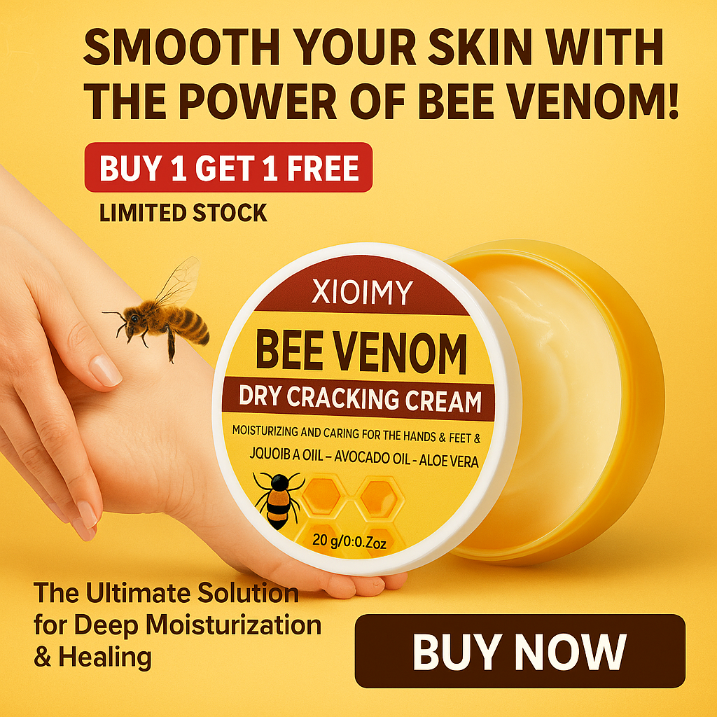 BeeRelief™ - Bee Venom Dry Crack Cream - ( Buy 1 Get 1 FREE 🔥🔥)