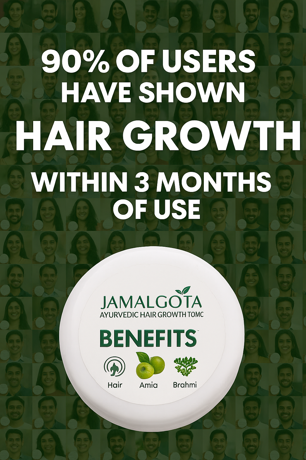 Jamalgota Hair Growth Powder - (BUY 1 GET 1 FREE🔥🔥)