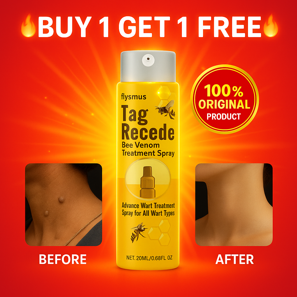 Original Bee Venom Wart & Skin Tag Remover Spray -(Buy 1 Get 1 FREE🔥🔥)