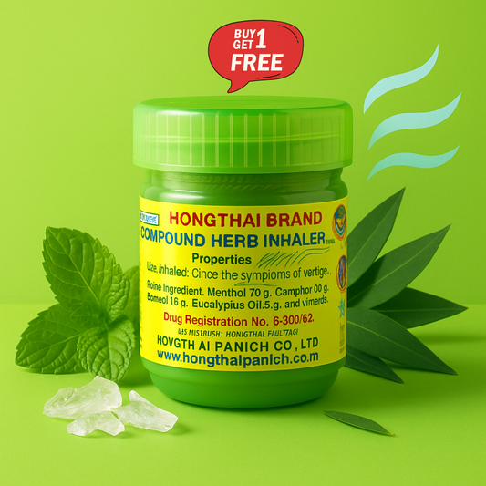 Hong Thai Traditional Herbal Inhaler 🌿🌬️ ( Buy 1 Get 1 FREE🔥🔥)